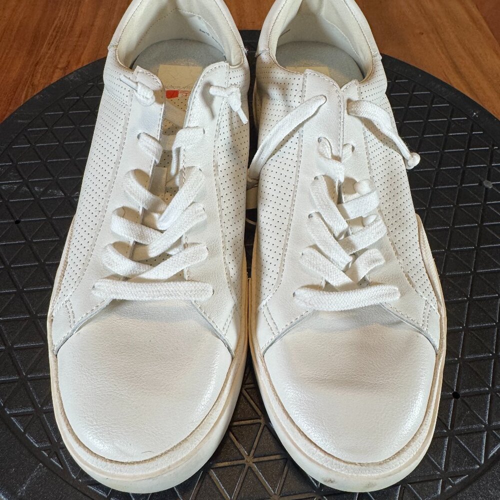 Dolce Vita White Leather Sneakers 10
